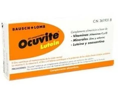 BAUSCH+LOMB "Ocuvite Lutein" 60 tablečių
