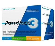"Bausch+lomb Preservision" pakuotė 3 mėnesiams 180 kapsulių