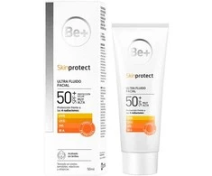 "Be+ Skin Protect Facial Spf50+" kremas apsaugantis nuo Plataus spektro UVB ir UVA saulės spindulių 50ml