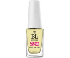 Bel London Matte Top Coat Nagų lakas, 10 ml