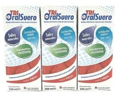 Bioral Trioralserum Strawberry pakuotė 3 vnt X 200ml