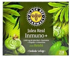 Black Bee Juodas Bee Juodas Bee Royal Jelly Immune 20 ampulių