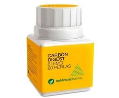 Botanicapharma Digest Maisto papildas aktyvios augalinės anglies ir pipirmėtės pagrindu 815mg