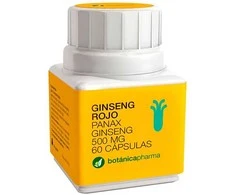 BotanicaPharma Raudonasis ženšenis 500mg
