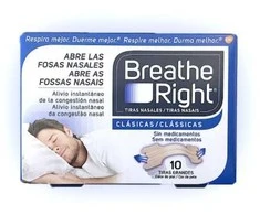 Breathe Right Nasal Strips Large Size nosies juostelės 10 vnt