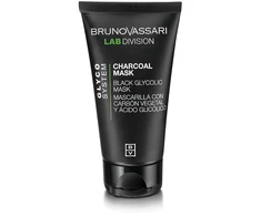 Bruno Vassari Glyco System Charcoal Exfoliating Kreminis Mask For Face, 65 g