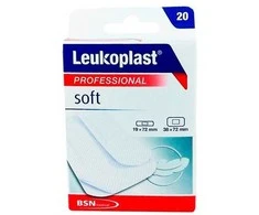 Bsn Medical Leukoplasr Pro Soft 19mx72mm pleistrai 20vnt