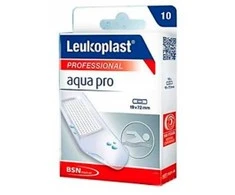 Bsn Medical "Leukoplast Aquapro" skaidrus vandeniui atsparus pleistras 19x72mm 10U