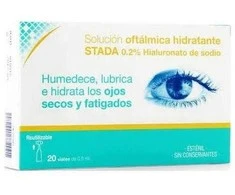 "Care+" drėkinamasis akių tirpalas 20 dozių X 0,5ml
