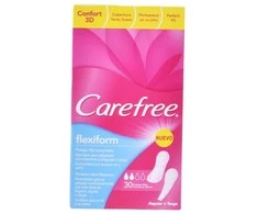 "Carefree Flexiform" įklotai 30 vienetų