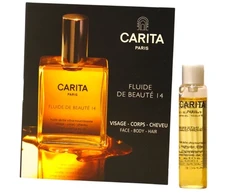 Carita Paris, Fluide 14, lazdyno riešutų aliejus, maitinantis, aliejus, kūnui, veidui - plaukams, 5 ml *mėginėlis