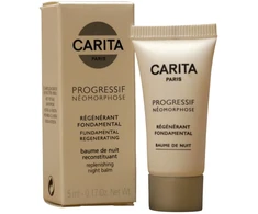 Carita Paris, Progressif Neomorphose Clarte Fondamentale, hialurono rūgštis, maitinamasis, naktinis balzamas, veidui - akims, 5 ml *Mėginys