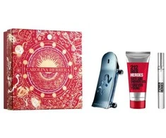Carolina Herrera 212 Heroes Eau De Toilette Purškiklis, 90 ml Set 3 Pieces