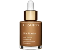 „Clarins“ „Skin Illusion“ spalvą koreguojantis skystas makiažo pagrindas, 118,5, natūralus šokoladas, SPF 15, 30 ml *Mėginamoji pakuotė