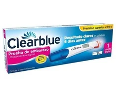 „Clearblue“ nėštumo testas, ankstyvas aptikimas, aiškūs rezultatai, 1 vnt