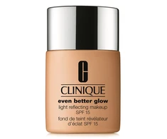 Clinique Even Better Glow Light Reflecting Liquid Foundation WN 54 Honey Wheat SPF 15, 30 ml