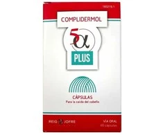 Complidermol 5 Alpha Plus 60 Capsules