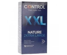 „Control“ prezervatyvai „Nature XXL“, 12 vnt.