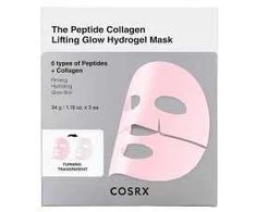 None Cosrx Peptide Collagen Glow Hydrogel Mask veido kaukė 1 vnt.