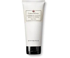 „Crabtree &amp; Evelyn“ Karibų salos laukinių gėlių valomasis ir šveičiamasis kūno šveitiklis, 175 g