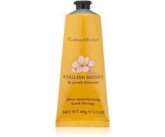 Crabtree &amp; Evelyn drėkinamasis rankų kremas su medumi ir persikų žiedais, 25 g