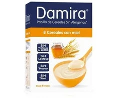 Damira™ 8 dribsniai su medumi 600g