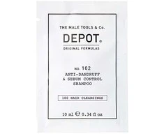 Depot 100 Hair Cleansing No. 102 Botanical Complex Hair Šampūnas Nuo pleiskanų &amp; Sebum Control, 10 ml
