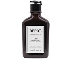 Depot, 100 Hair Cleansing No. 105, Charcoal, Hair Šampūnas, For Detoxing, 250 ml