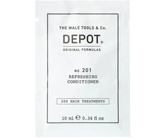 Depot, 200 plaukų procedūrų Nr. 201, botaninis kompleksas, plaukų kondicionierius, atgaivinimui, 10 ml