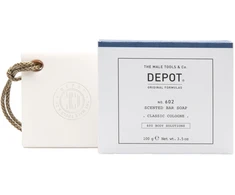 „Depot 600 Body Solutions No. 602 Botanical Complex Cleansing Classic“ odekolono muilo gabalėlis su gėlių natomis, 100 g