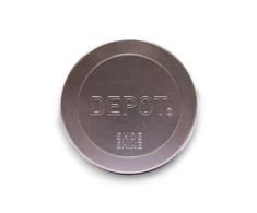 Depot Shoe Shine Metal Jar Sidabrinis