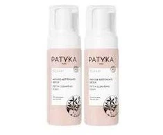 detoksikuojančios prausimosi putos Patyka Mousse Nettoyante Detox 2x 150ml
