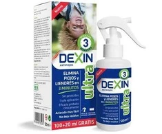 "Dexin" nuo utėlių ir niežų 120 ml + dovanų šveitiklis su arbatmedžiu