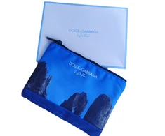 Dolce&amp;Gabbana Dolce - Gabbana, Light Mėlyna, Toiletry, GWP Textile Pouch, Mėlyna