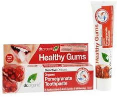 "Dr Organic" granatų dantų pasta 100ml