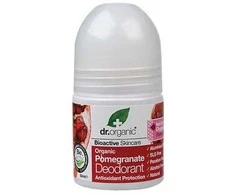"Dr Organic" granatų dezodorantas Roll On 50ml