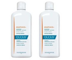 Ducray Anaphase+ šampūnas ir maisto papildas nuo plaukų slinkimo, 2x400ml