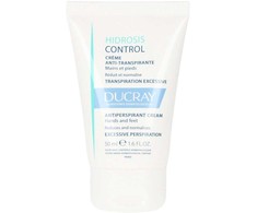 DUCRAY HIDROSIS CONTROL, rankų ir pėdų kremas-antiperspirantas nuo gausaus prakaitavimo, 50 ml