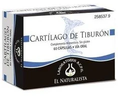 El Natural Cartilago De Tiburon 500 Mg X 60 kapsulių