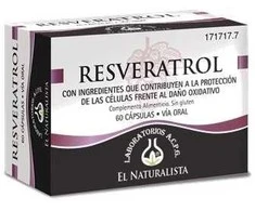 "El Natural Resveratrol" 60 kapsulių