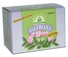 El Natural Valeriana Con Anis 20 Infuziniai paketėliai