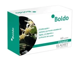 Eladiet Boldo Fitotabletė 60 vnt