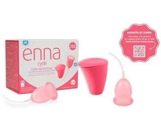 "Enna" ciklo menstruacinė taurė taurė M dydžio 2 taurės sterilizatorius