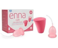 Enna Cycle Menstrual Cup Size S 2 Cups Sterilizer