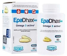 Epadhax Active Omega 3 1000 Mg 90 kapsulių