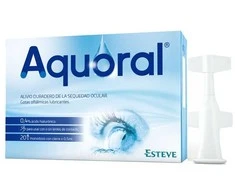 "Esteve Aquoral" akių lašai 20 dozių X 0,5ml