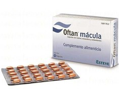 Esteve Oftan Macula maisto papildas akims 90 vnt kapsulių
