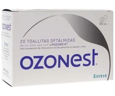 "Esteve Ozonest" oftalmologinės servetėlės servetėlės 20 vienetų