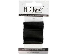 Eurostil Caja Carton Gomas Negras Mini Pack 1un