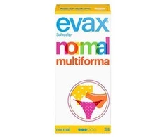 "Evax Salvaslip Normal Multiform Protegeslips" įklotai 34 vienetai